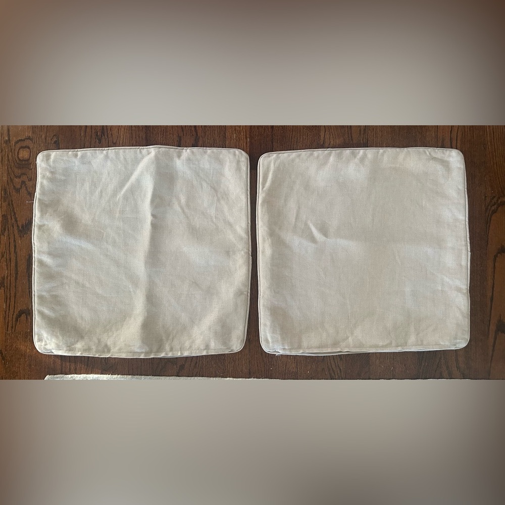 Pair of Ballard Designs 20x20 Pillow Covers